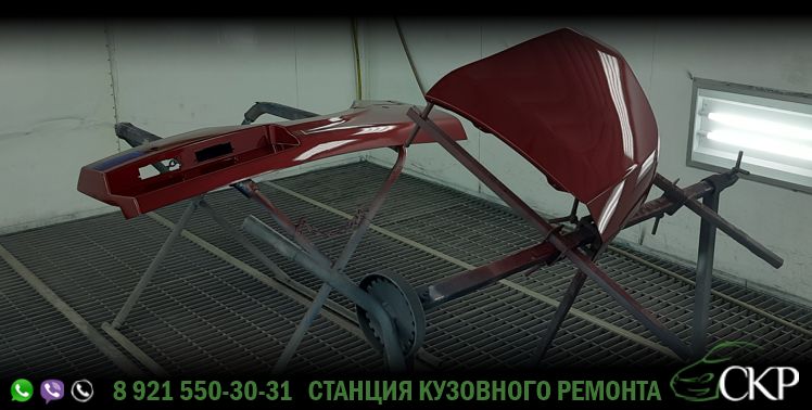 Ремонт кузова с окраской Чери Тигго (Chery Tiggo) в СПб в автосервисе СКР.